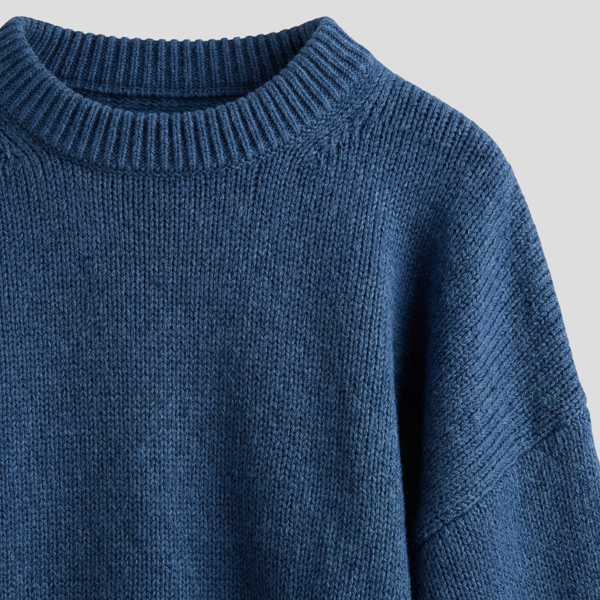 Women's oversized everyday knit sweater shown in a relaxed silhouette
