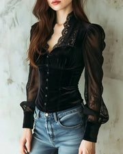 Emerie | Midnight Blouse